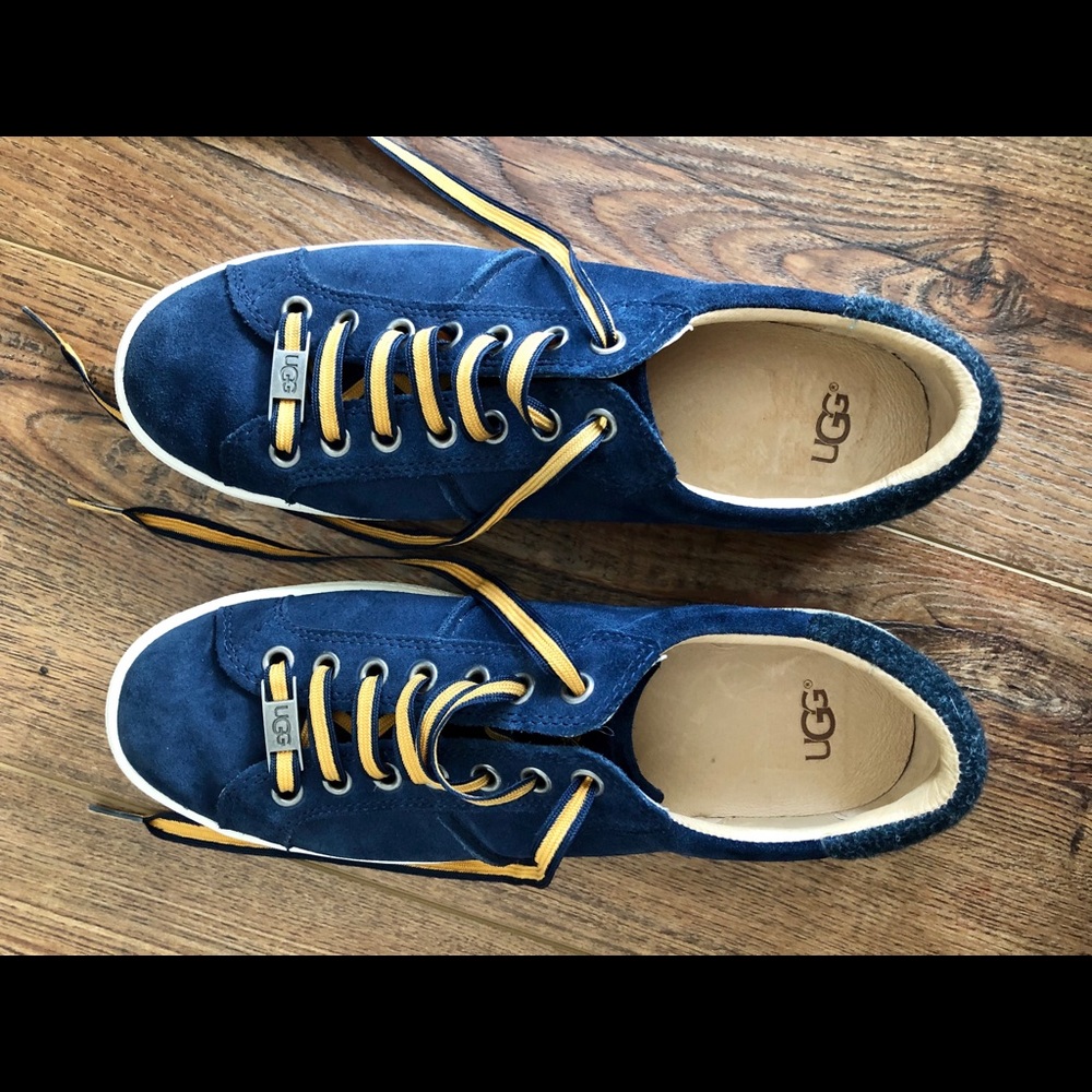 UGG l Milo Sneakers l Color: Blue/ Gold - Picture 7 of 7